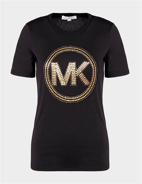 michael kors black chain shirt|Michael Kors black shirts.